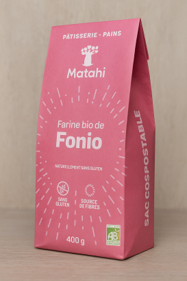 Matahi Farine de fonio bio 400 g