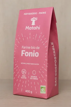 Matahi Farine de fonio bio 400 g