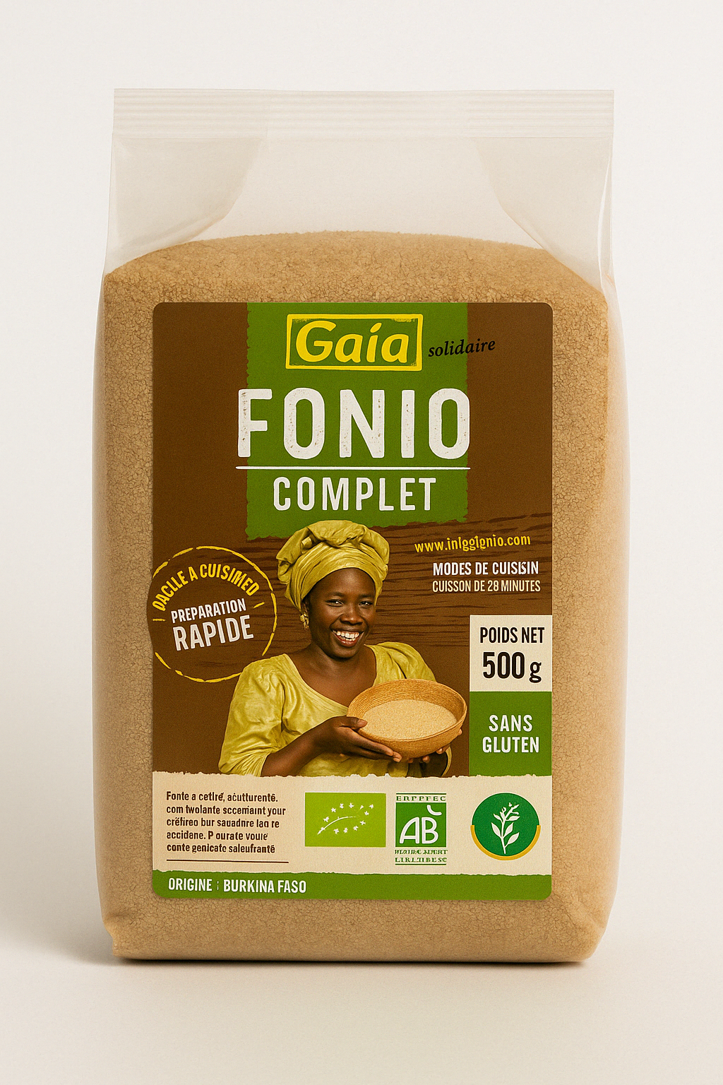 Gaia Fonio complet 500 g