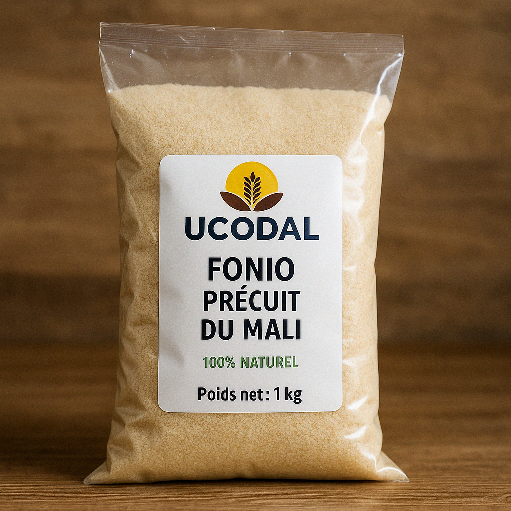 Ucodal Fonio pr&eacute;cuit du Mali 1 kg
