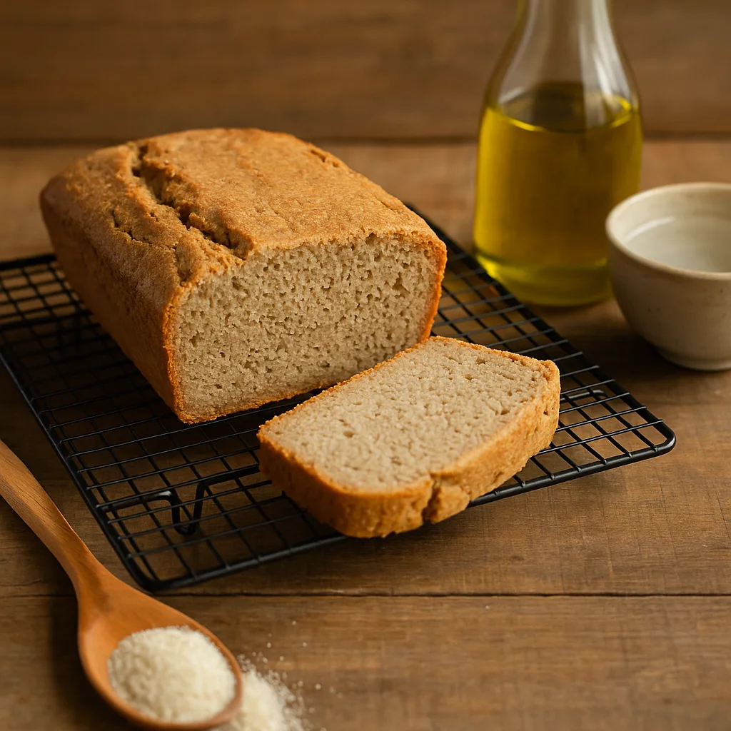 Pain au fonio sans gluten tranch&eacute;