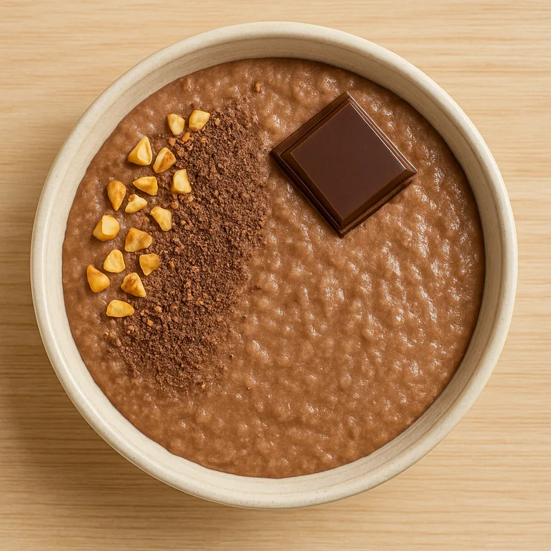 Porridge de fonio au chocolat
