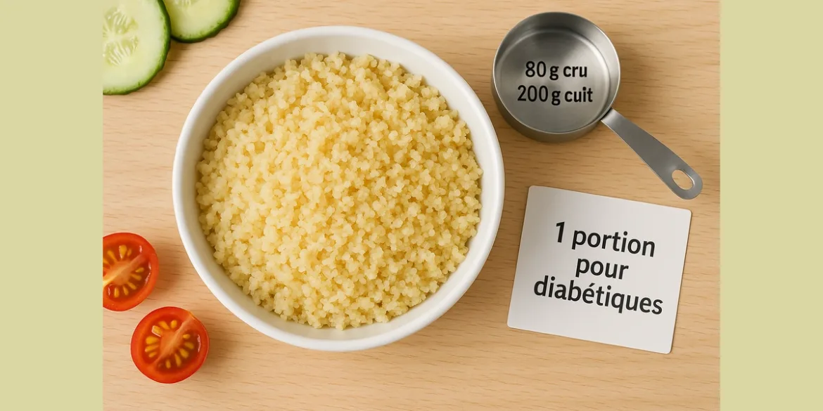 portion fonio pour un diabétique