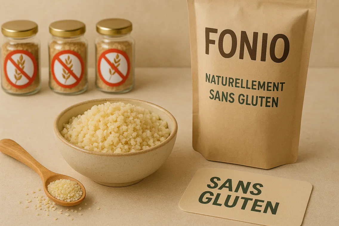 Fonio et gluten