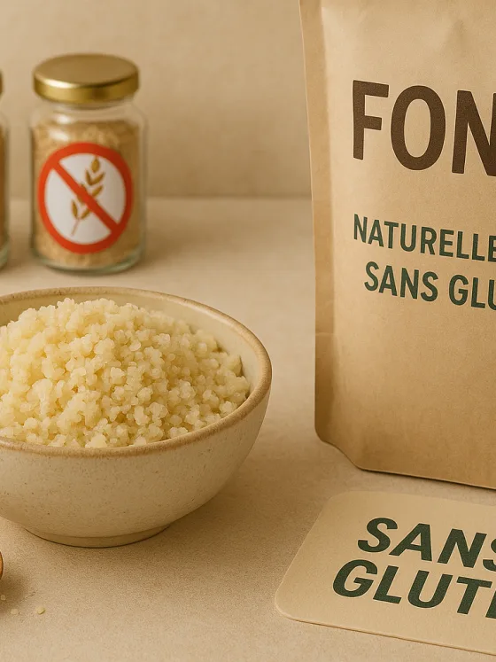 Fonio et gluten