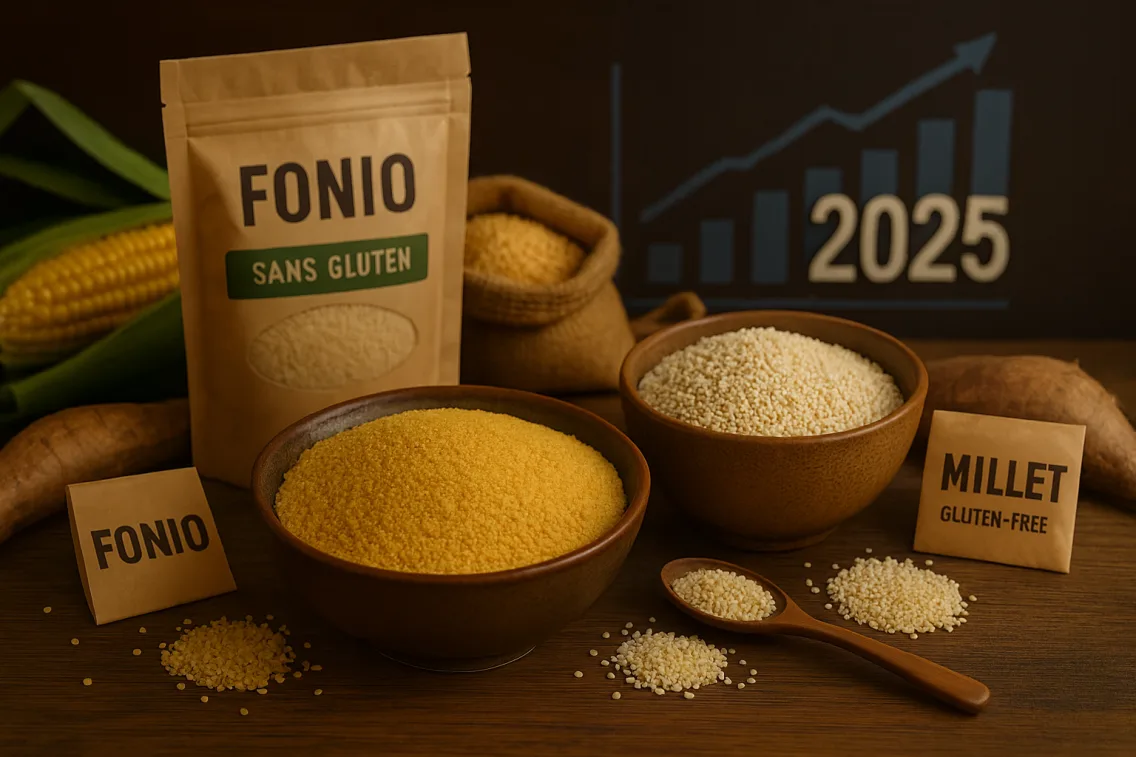 fonio et millet, deux céréales africaines sans gluten