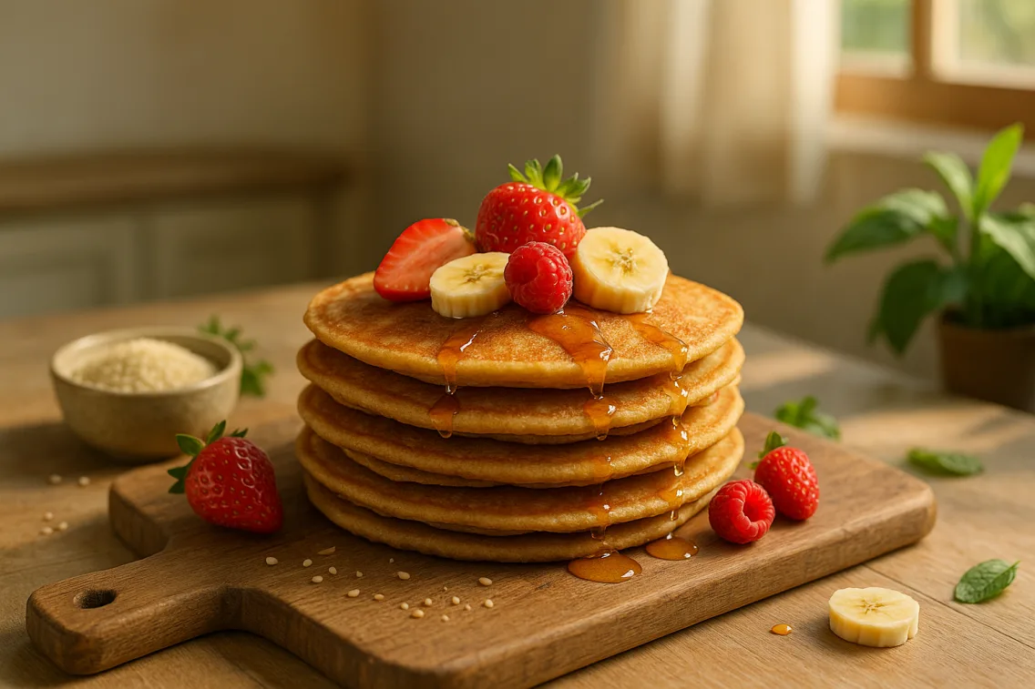 Recette de crêpes au fonio