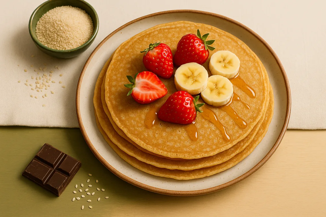 crêpe classique au fonio