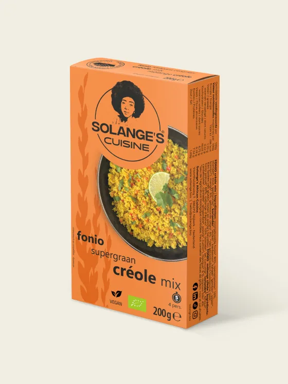 Le fonio créole mix de Solange's cuisine