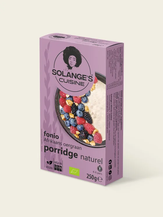 Le porridge de fonio naturel de Solange's Cuisine
