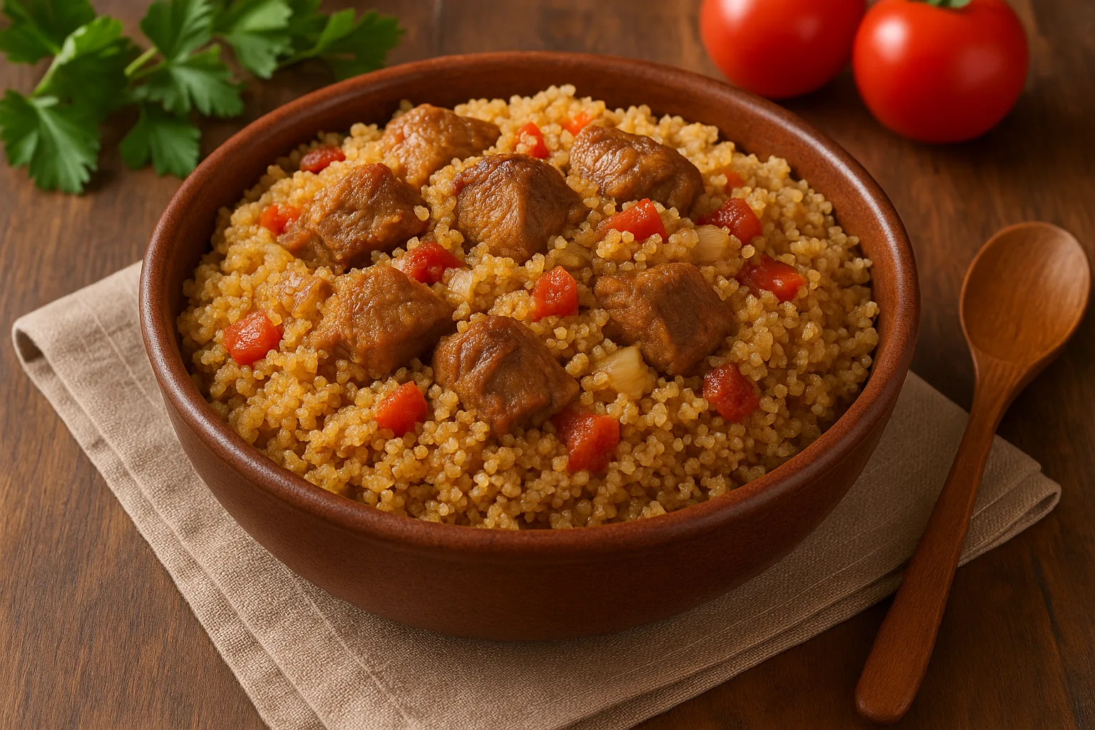 Fonio au gras recette traditionnelle africaine