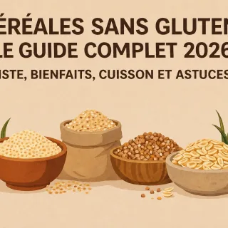 Céréales sans gluten : Le guide complet 2026