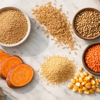 guide complet 2026 sur les féculents sans gluten