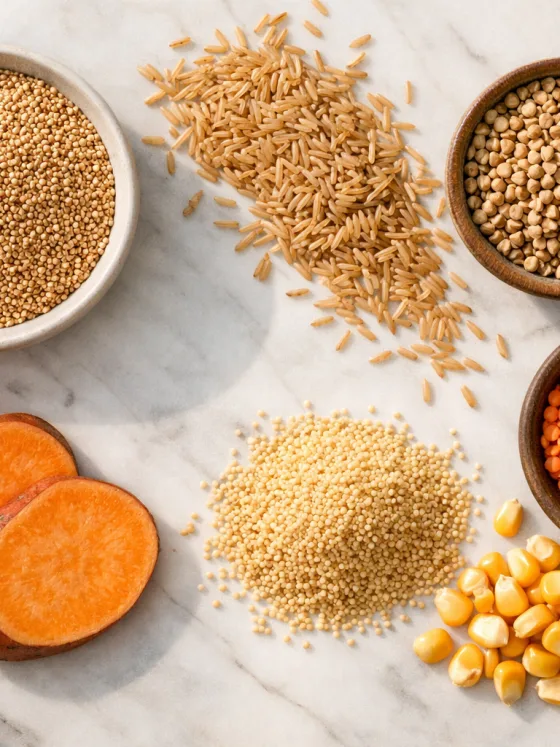 guide complet 2026 sur les féculents sans gluten