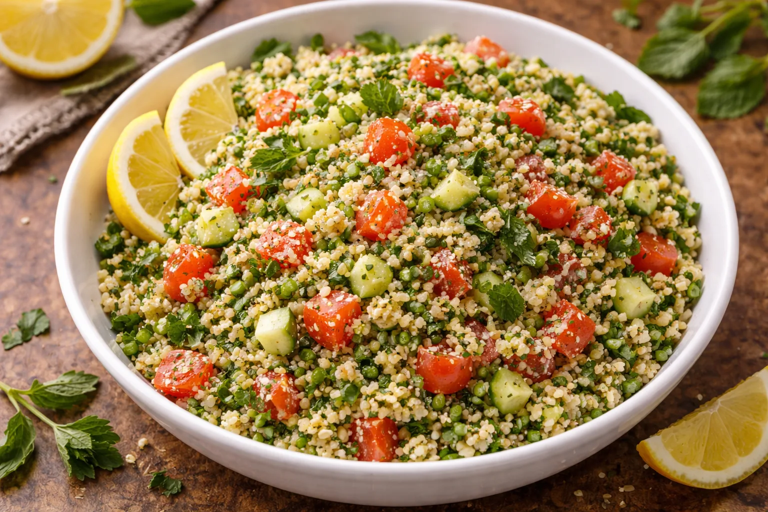 Taboul&eacute; de millet aux herbes fra&icirc;ches