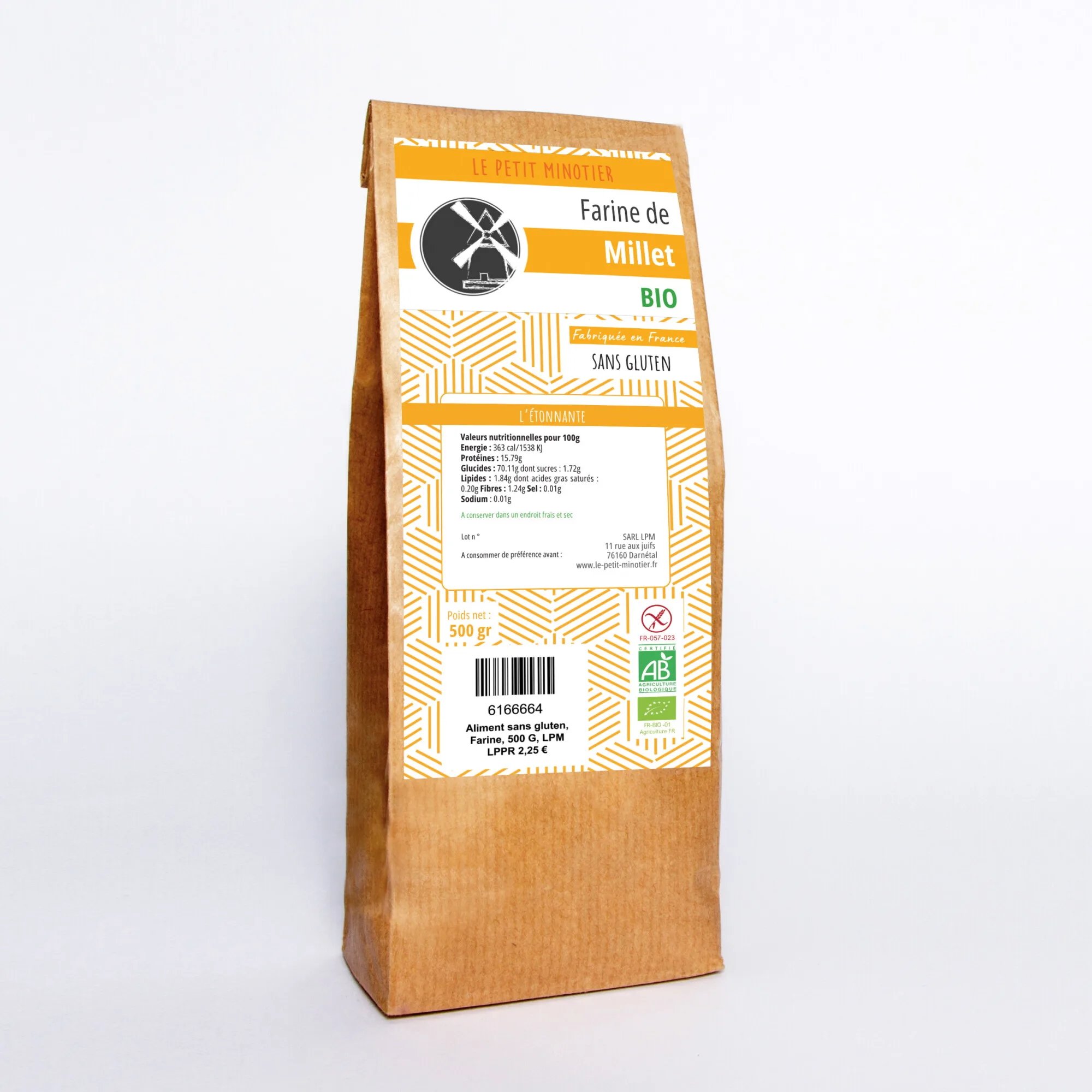 Le Petit Minotier Farine de Millet