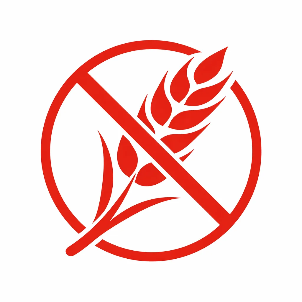 Logo &eacute;pi barr&eacute; AFDIAG certifiant l'absence de gluten dans la farine de sorgho