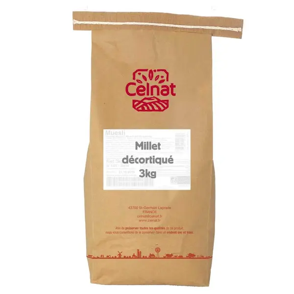 Celnat Millet d&eacute;cortiqu&eacute; bio